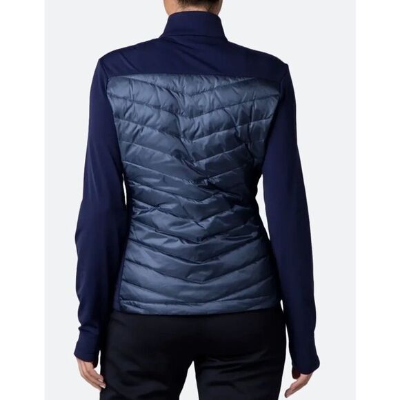 CAPRANEA Madrisa Midlayer Quilted Full Zip Lightweight Hiking Track Jacket Small - Picture 4 of 15